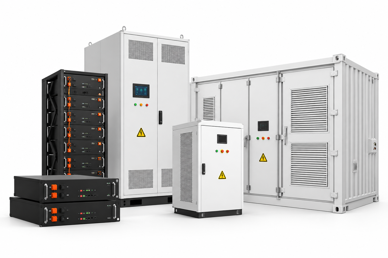 POWERSHINE C&I energy storage system rack and cabinet series